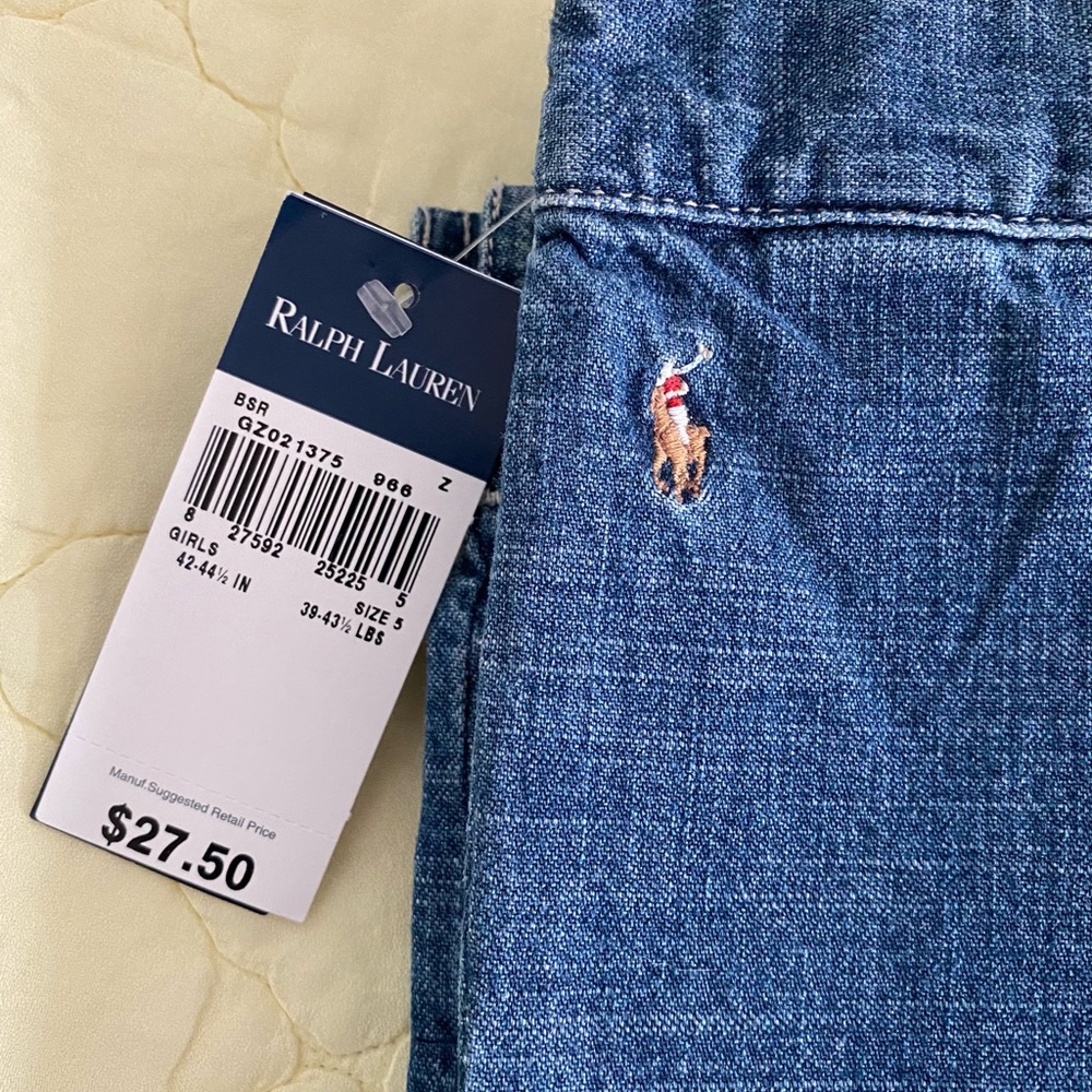 Vintage Ralph Lauren Girls Wide Leg Jeans